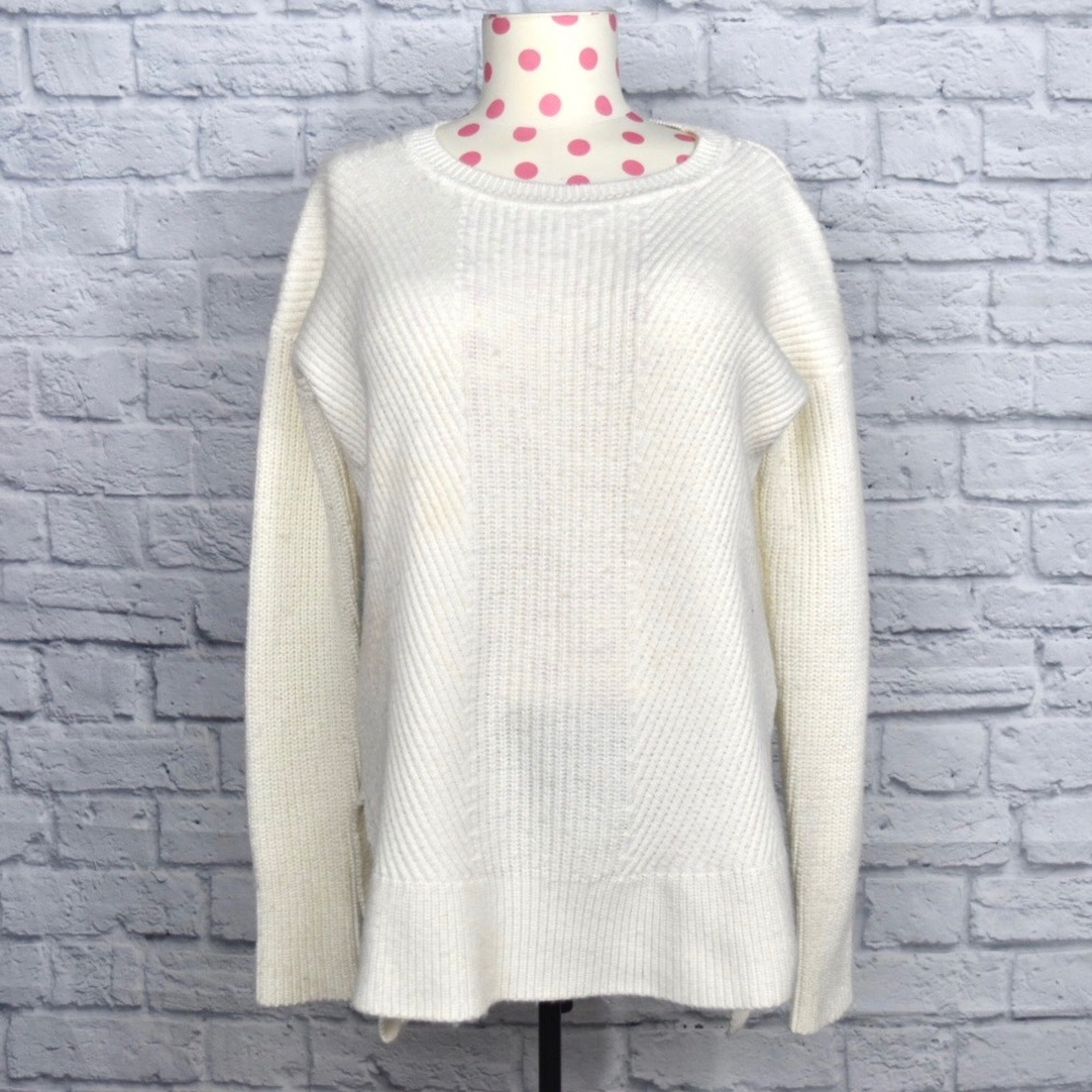 White Athleta Sweater